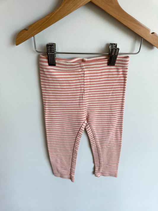 Pink + White Leggings / 24m