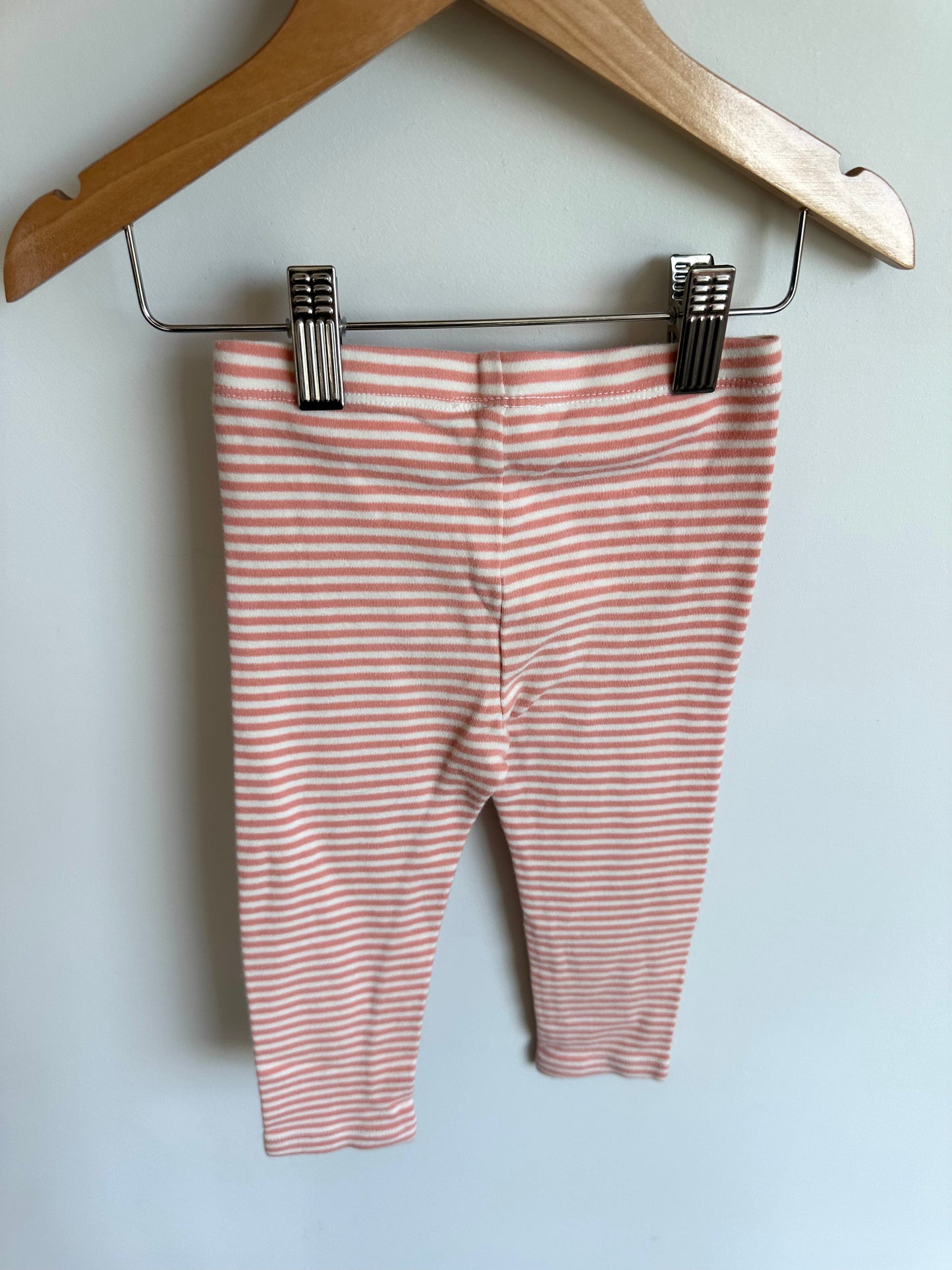 Pink + White Leggings / 24m