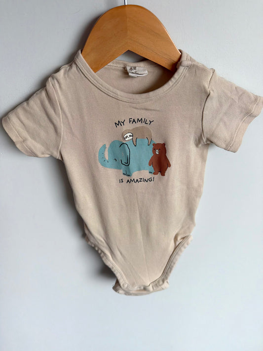 My Family Is Amazing Bodysuit / 9-12m