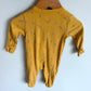 Yellow Floral Footed Sleeper / 3-6m