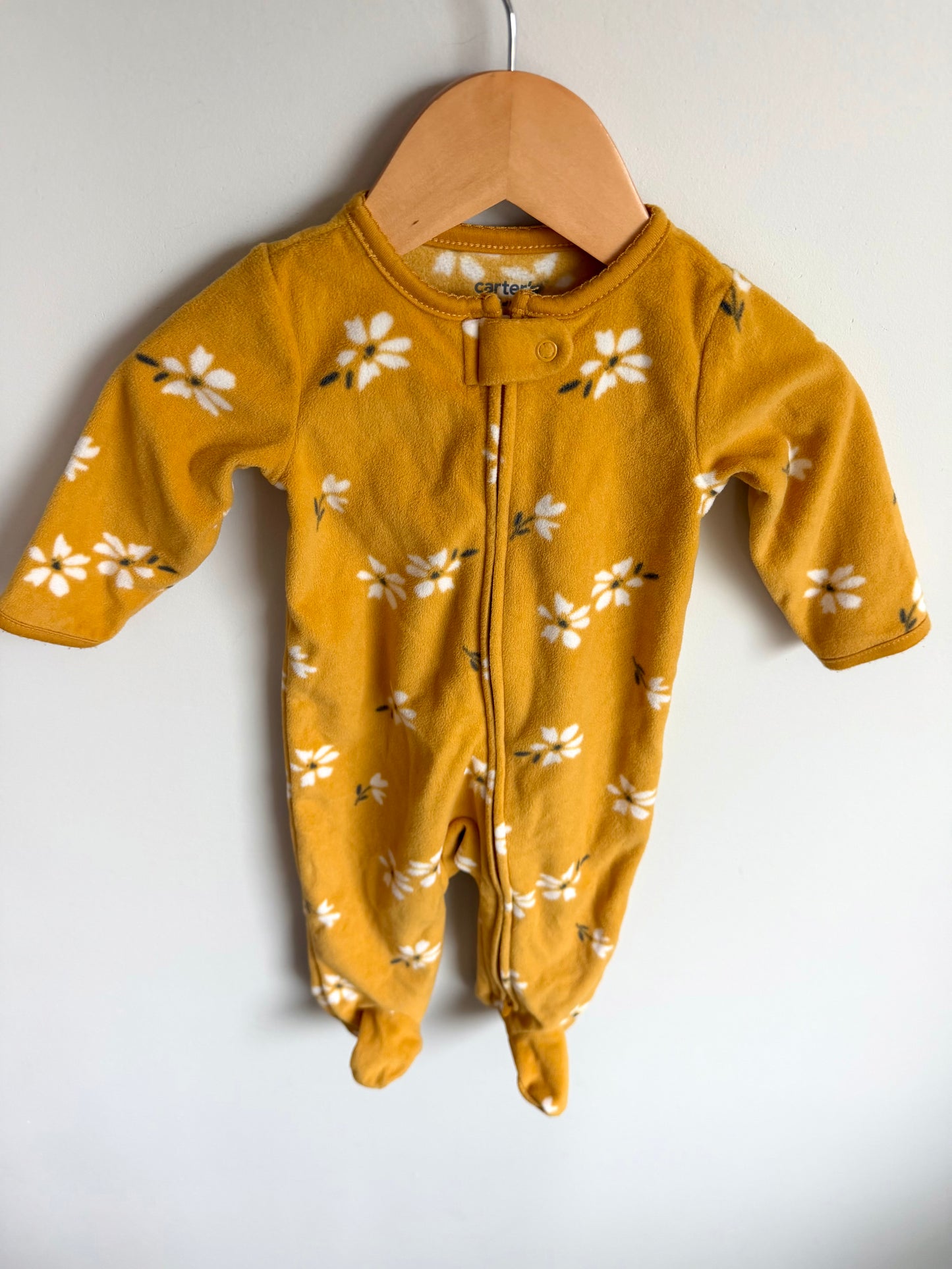 Marigold Fleece Sleeper / 3-6m