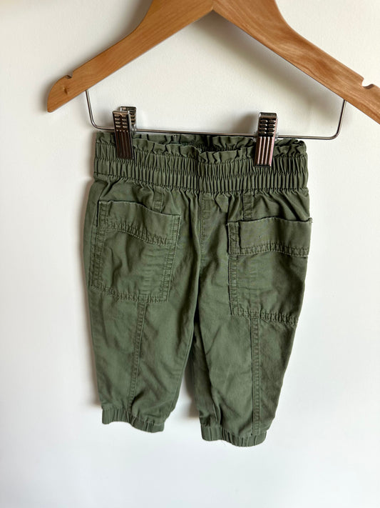 Green Large Pocket Pants / 18-24m