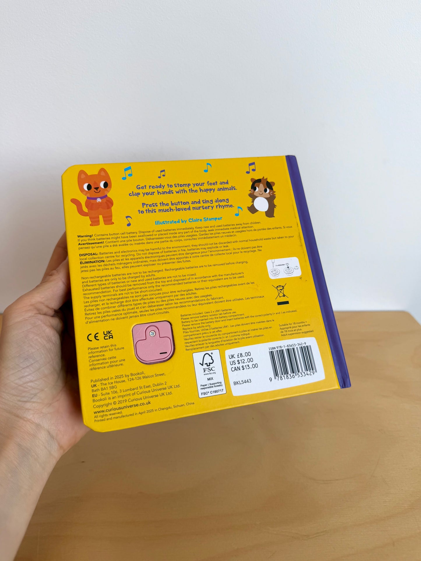 If You're Happy and You Know It Sound Book / 0-2 years