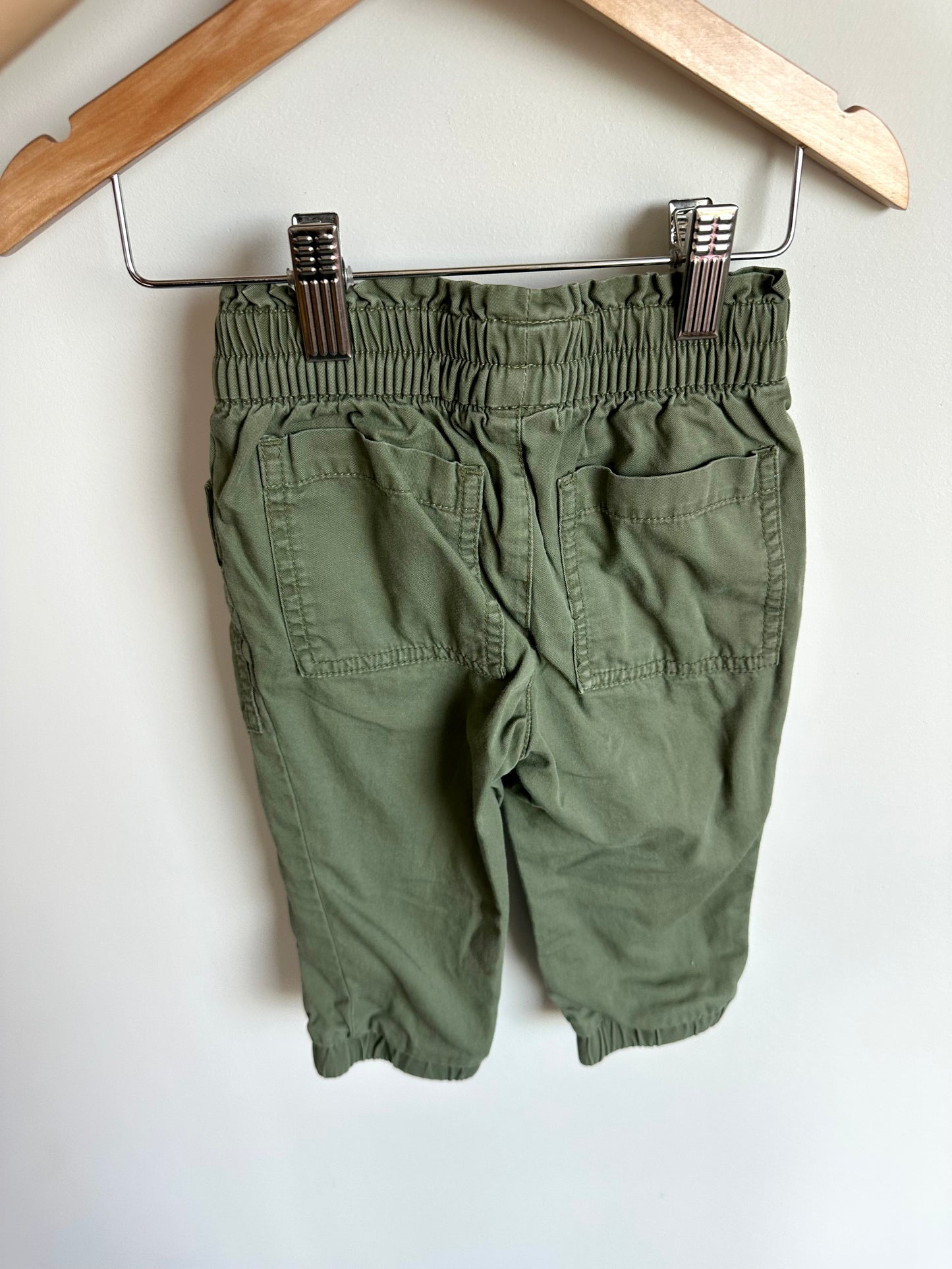 Green Large Pocket Pants / 18-24m