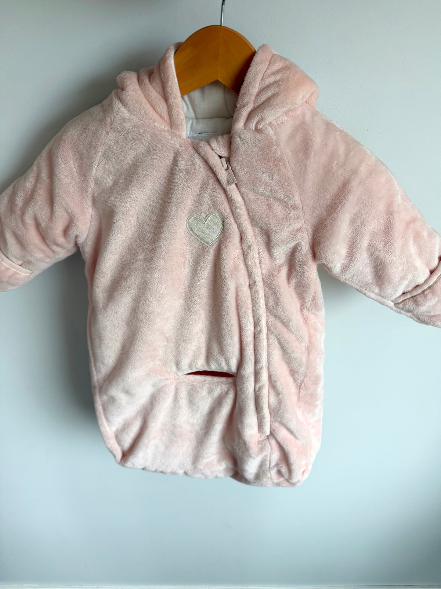 Pink Heart Bunting Bag / 0-6m