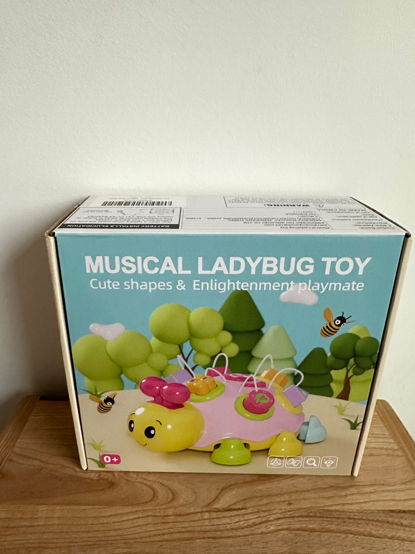 Baby Musical Ladybug Crawling Toy (No Shipping)