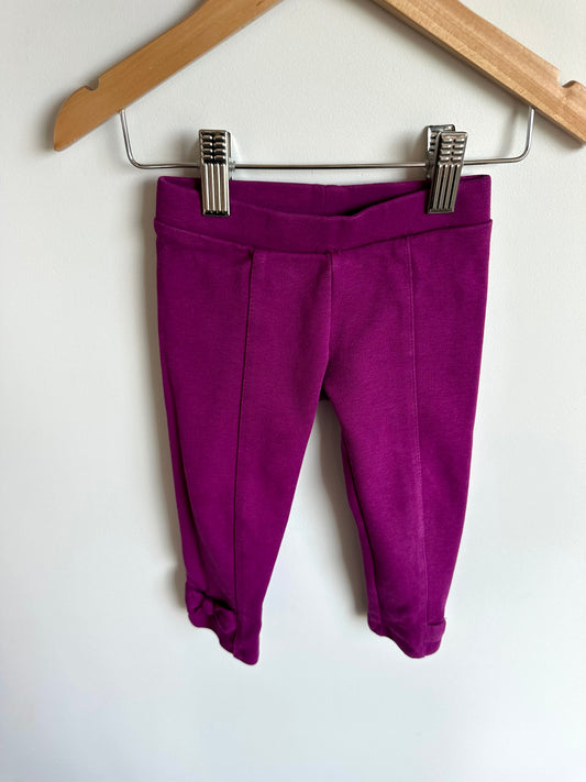 Orchid Bow Ankle Pants / 18-24m