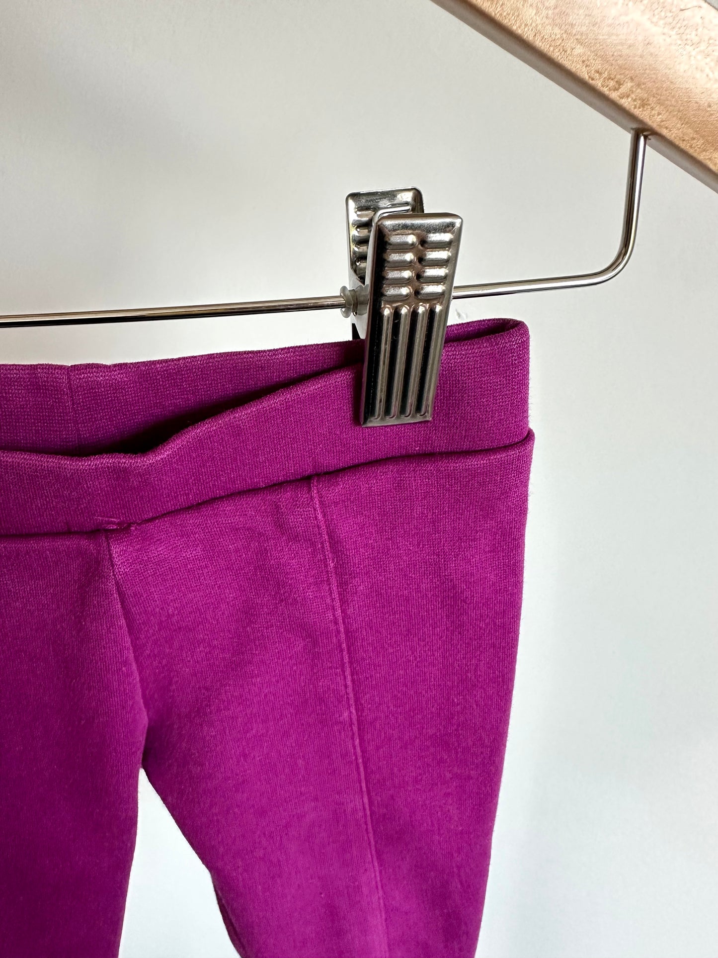 Orchid Bow Ankle Pants / 18-24m