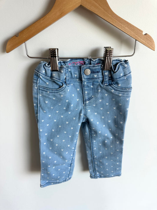 Heart Pattern Pants / 12-18m