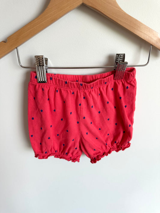 Fuchsia Raindrops Bloomer Shorts / 18m
