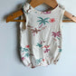 Palm Tree Romper / 6m