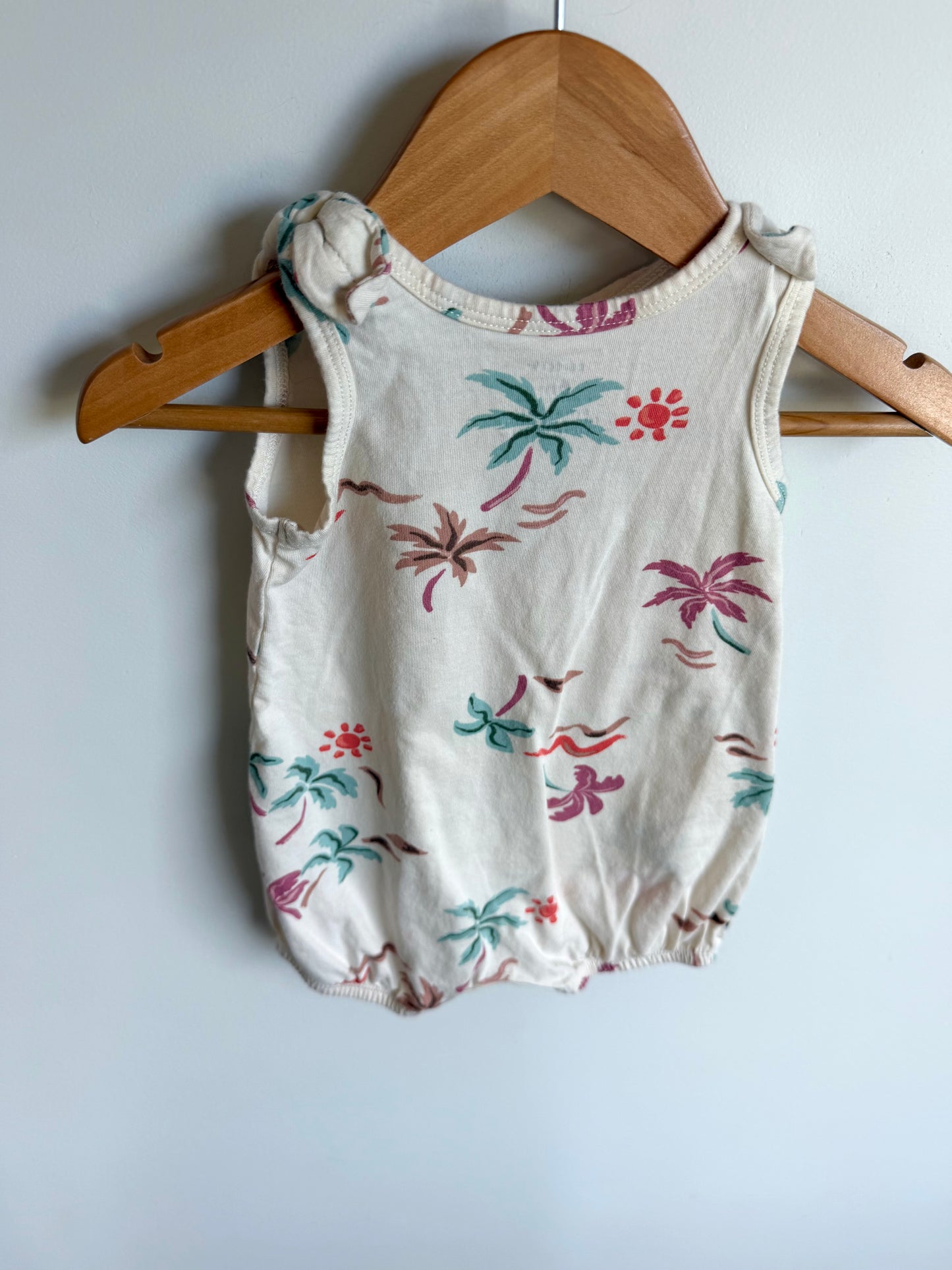 Palm Tree Romper / 6m