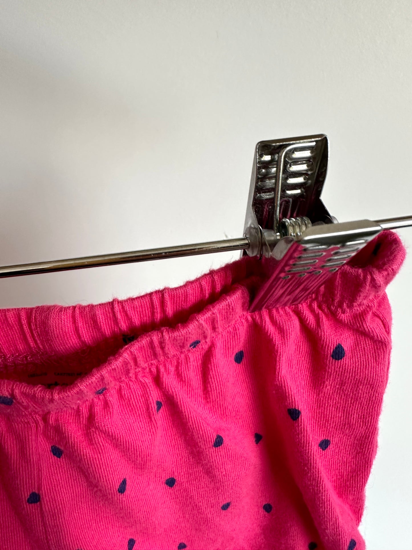 Fuchsia Raindrops Bloomer Shorts / 18m