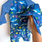 Ocean Swim Suit + Hat Set / 18-24m