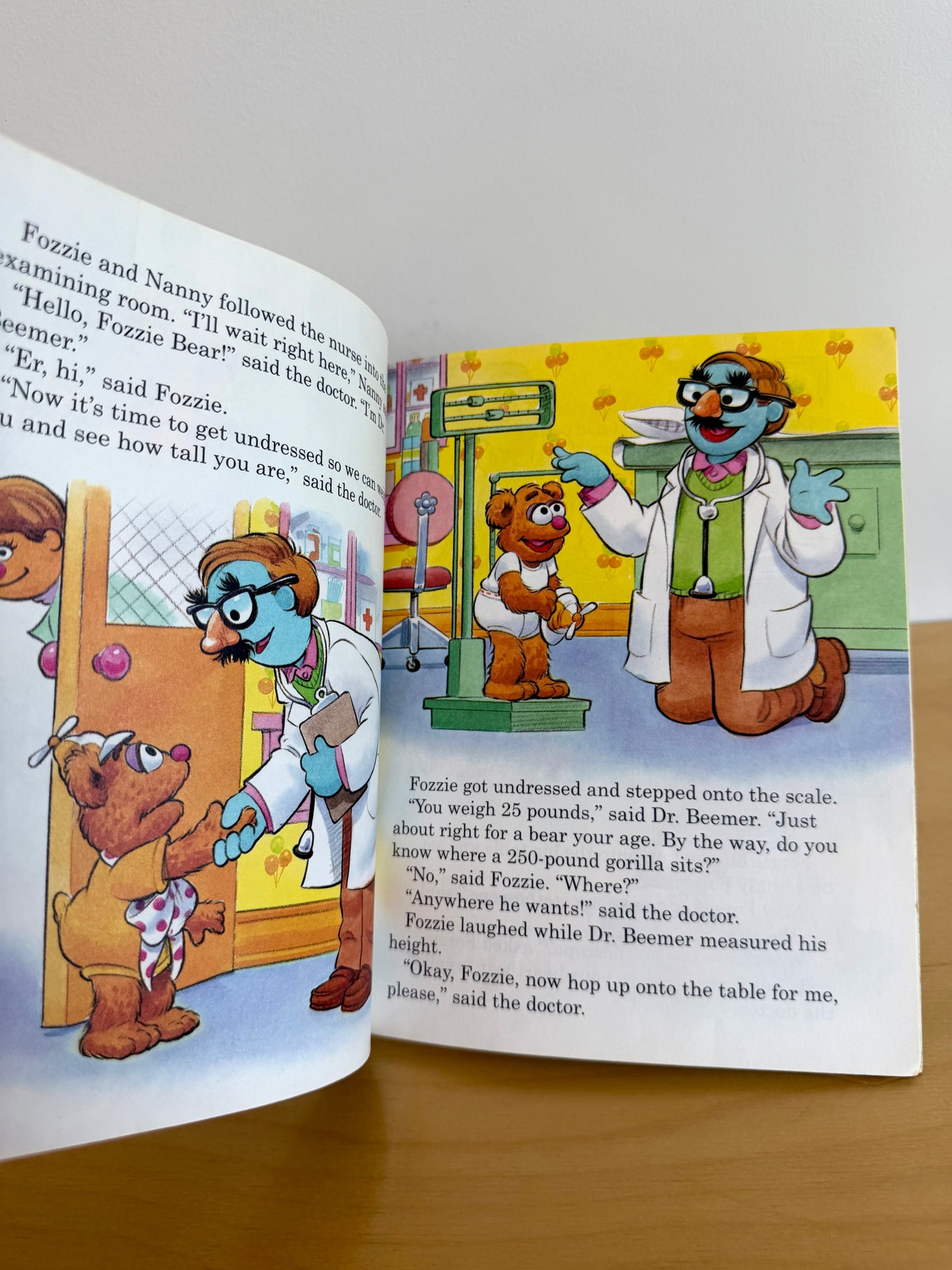 Baby Fozzie Visits the Doctor Book / 2-5 years