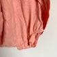 Peach Ruffle Dress Bodysuit / 12m