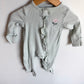 Light Green Flower Face Sleeper / 3m