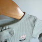 Light Green Flower Face Sleeper / 3m