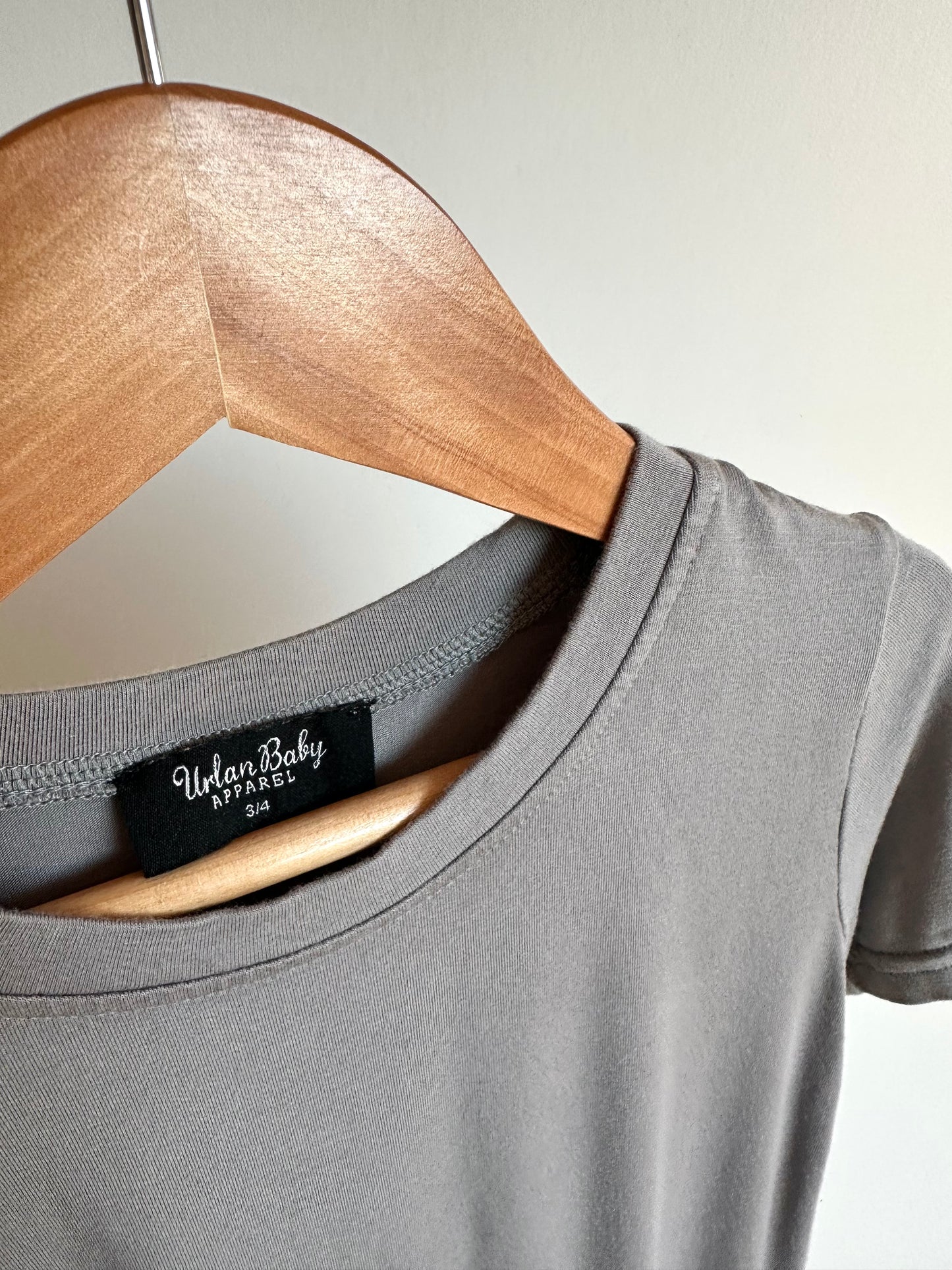 Dusty Blue Urban Baby Bamboo T-shirt Jumpsuit/ 3-4 years