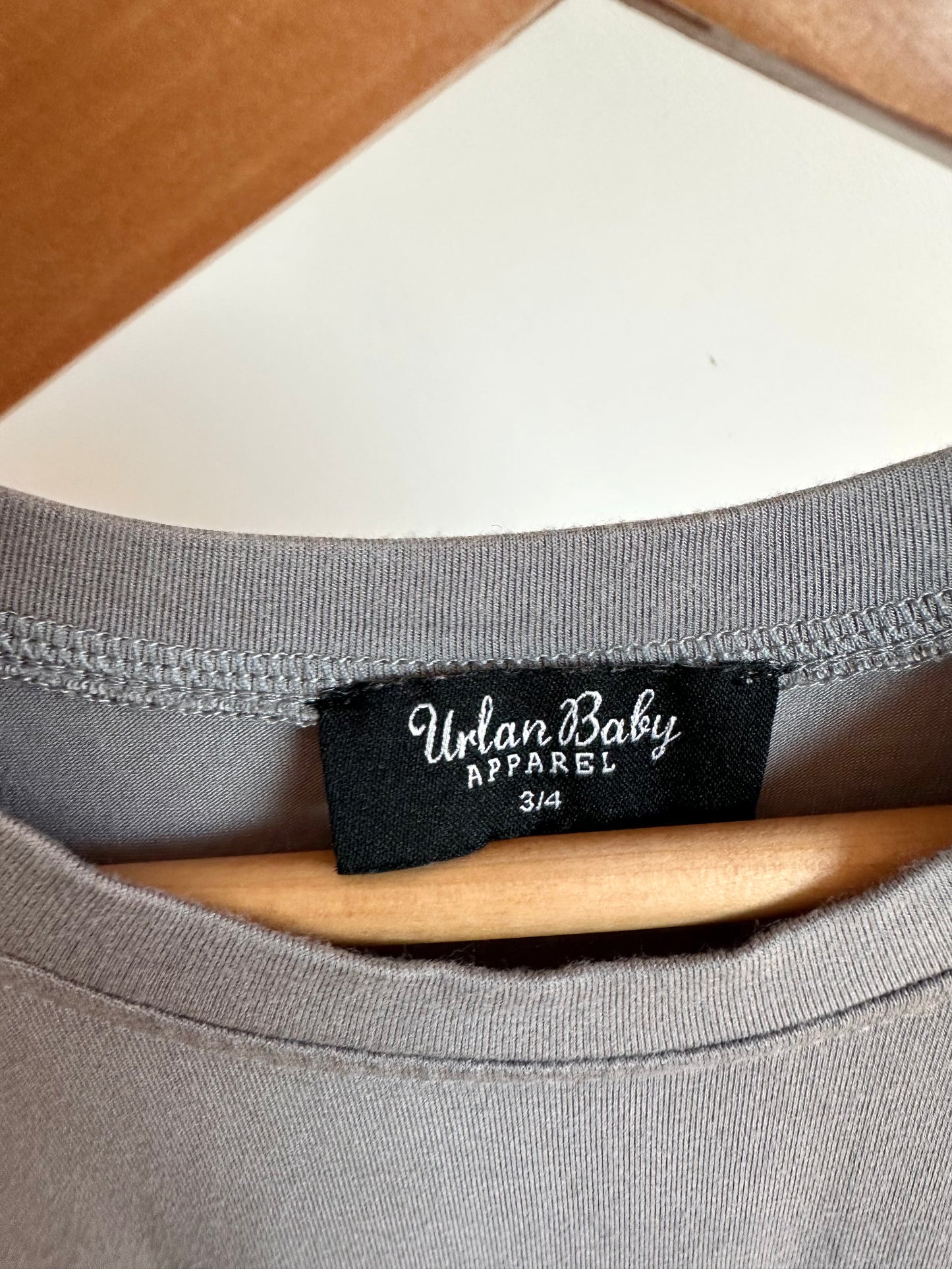 Dusty Blue Urban Baby Bamboo T-shirt Jumpsuit/ 3-4 years