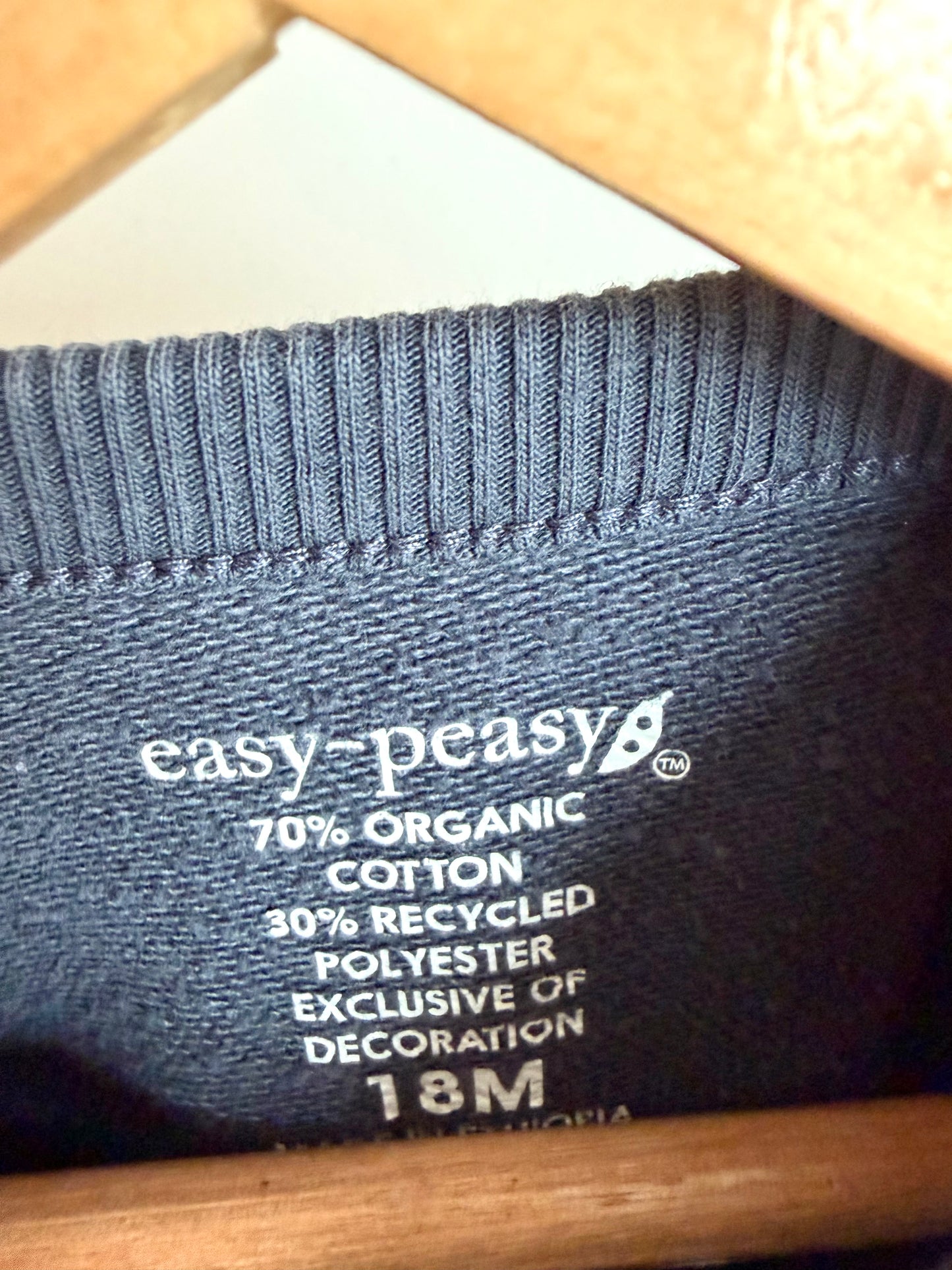 Easy-Peasy Colour Block Crewneck (PLAY) / 18m