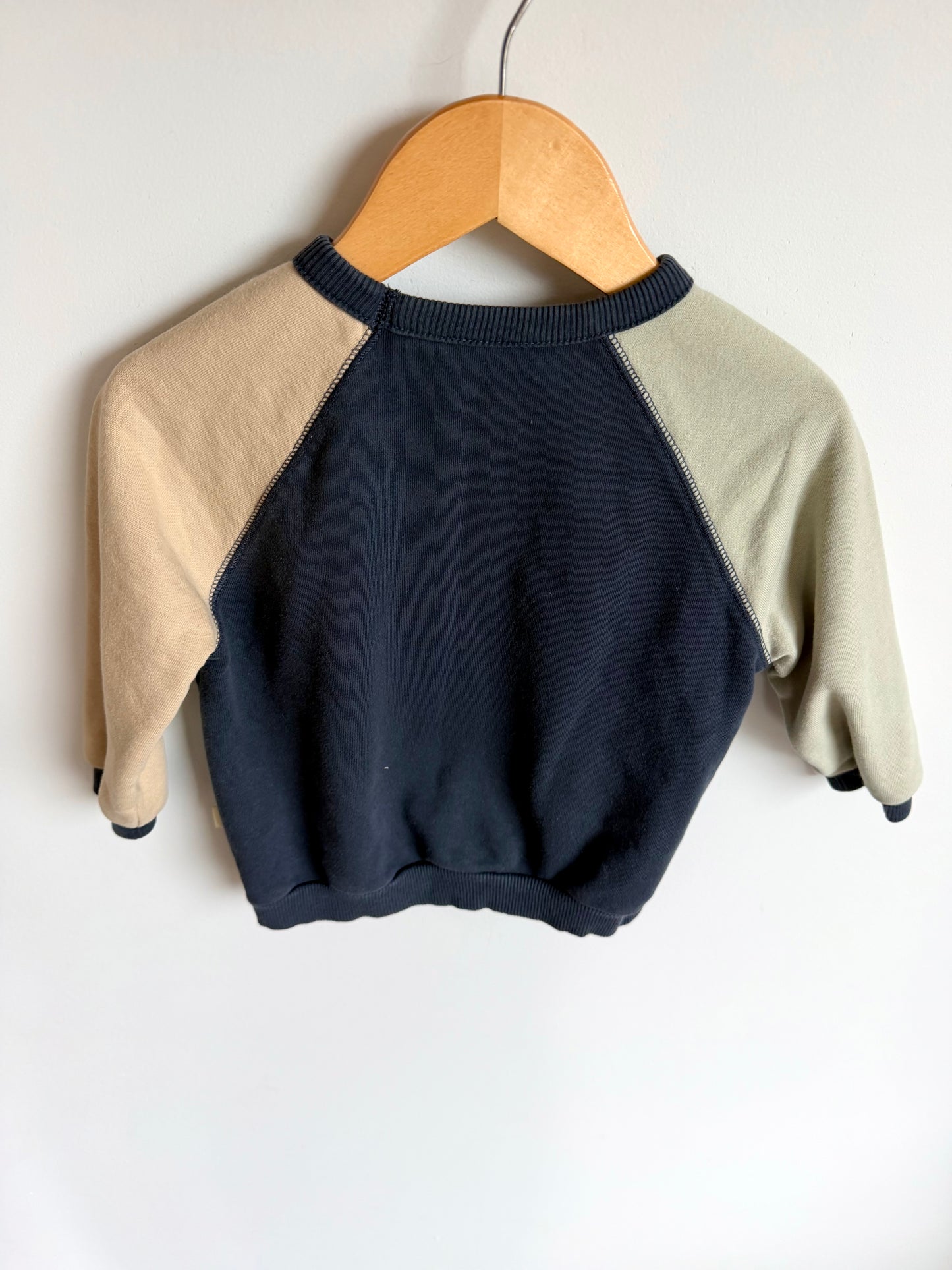 Easy-Peasy Colour Block Crewneck (PLAY) / 18m