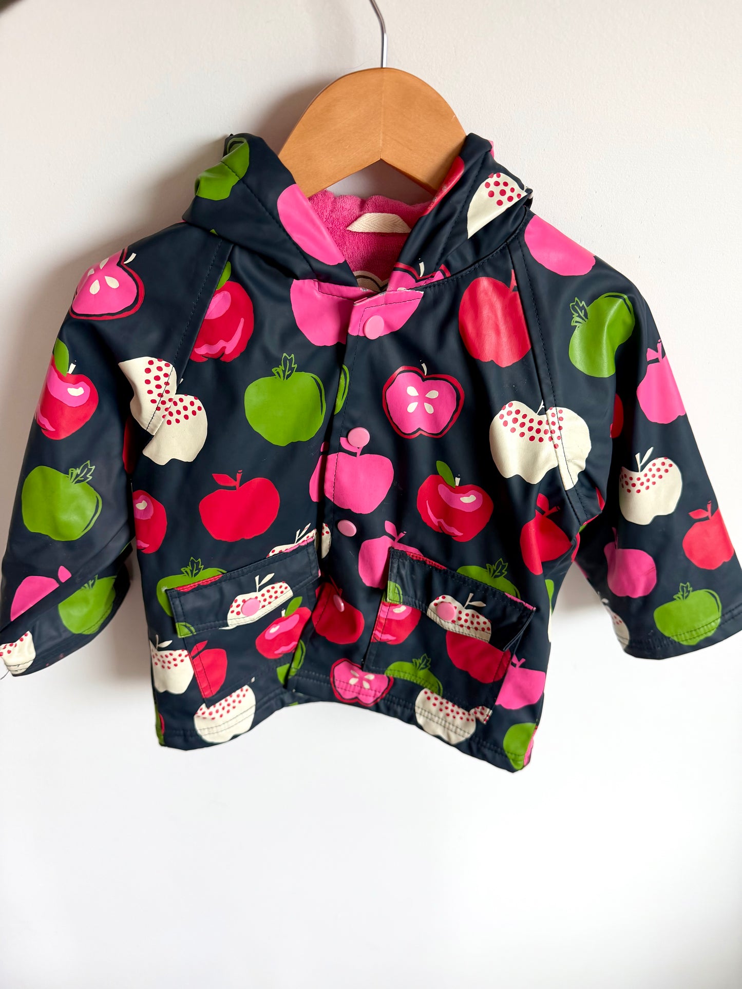 Hatley Navy Apple Jacket / 18-24m