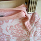 White + Pink Flourish Bodysuits (2) / 0m