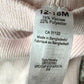 Pink Ribbed Leggings / 12-18m