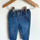 Jeans with Flower Embroidery / 24m