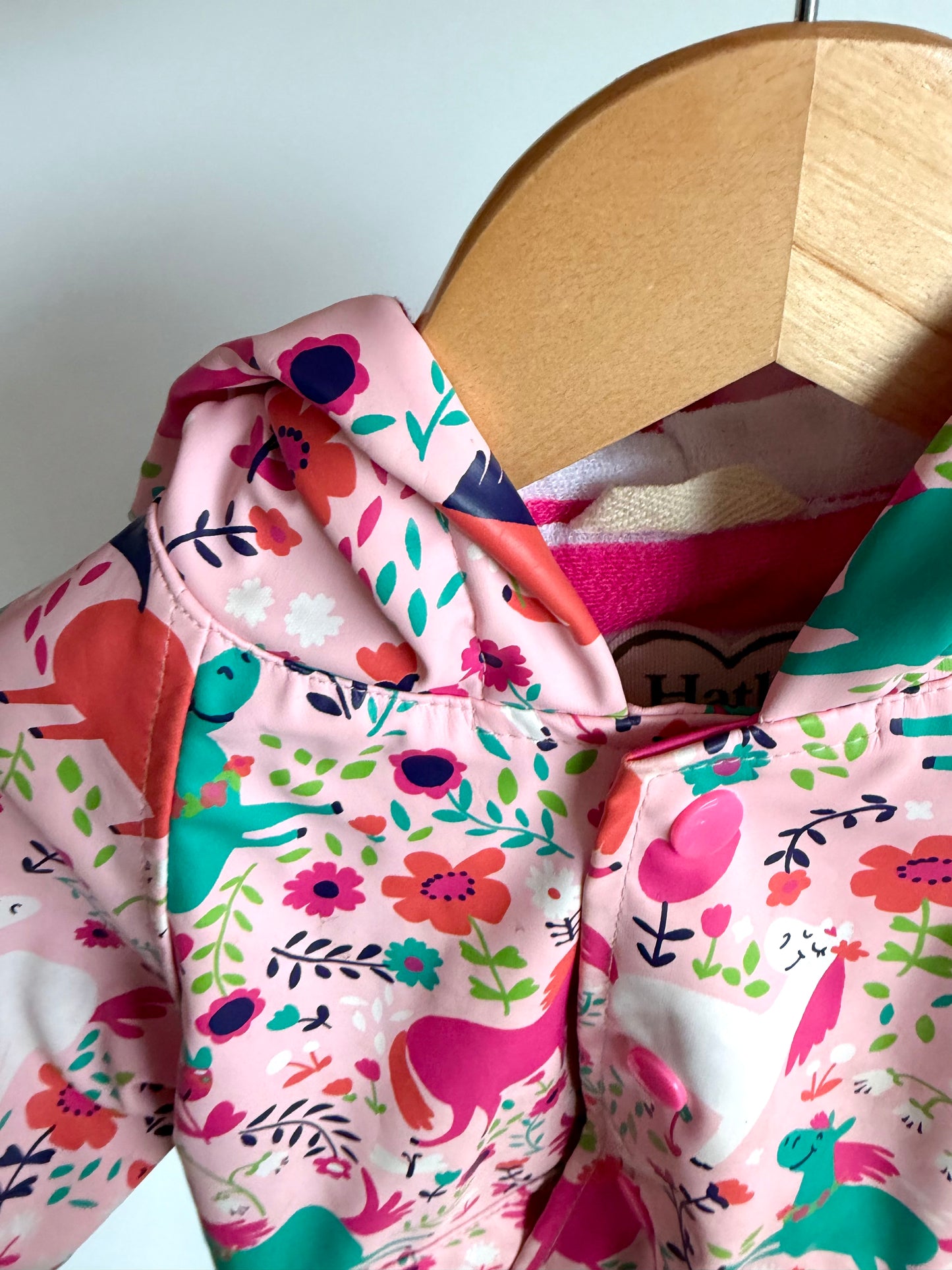 Hatley Pink Floral Jacket / 18-24m