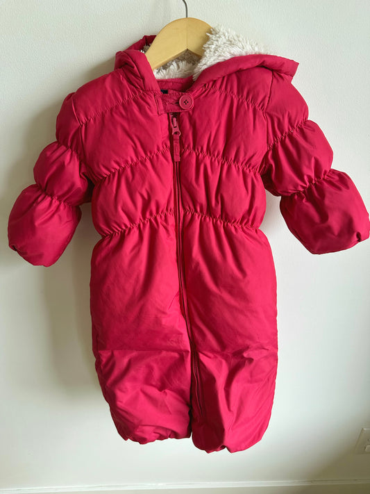 Thick Bright Pink Suit / 18-24m