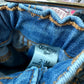 Jeans with Flower Embroidery / 24m