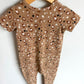 Jax + Lennon Bamboo Animal Print Romper / 18-24m