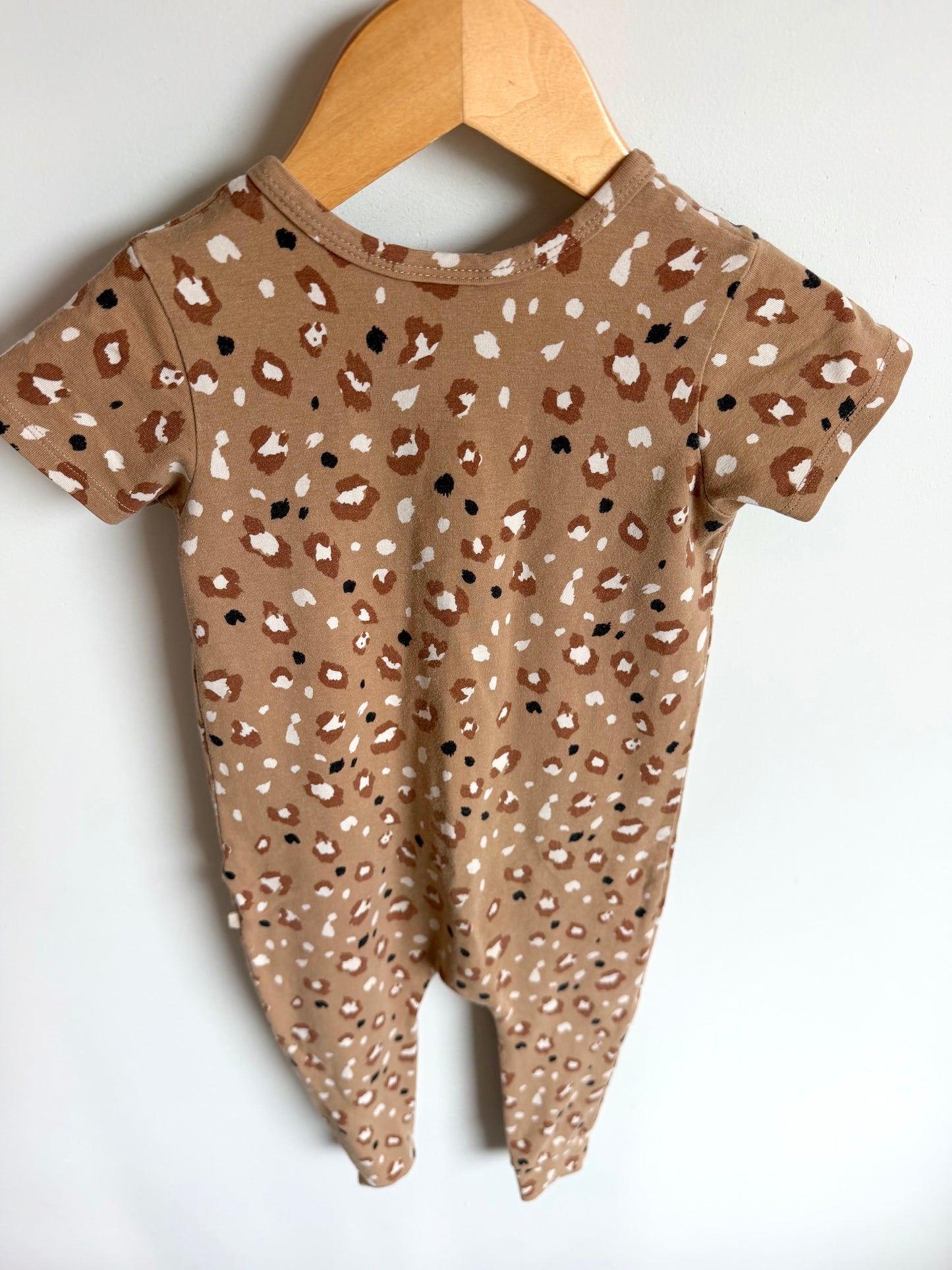 Jax + Lennon Bamboo Animal Print Romper / 18-24m