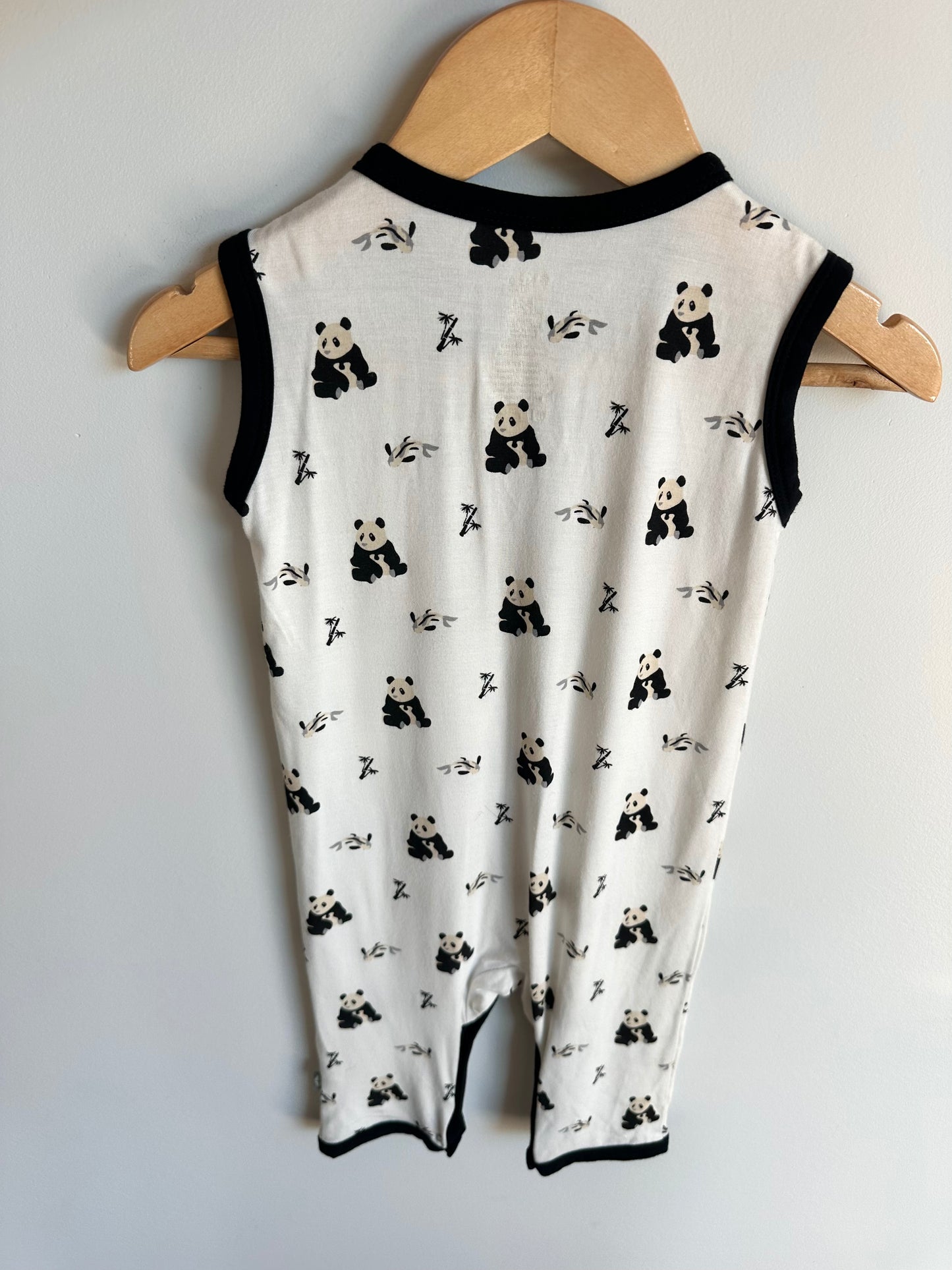 Kyte Panda Bamboo Sleeveless Jumpsuit / 18-24m
