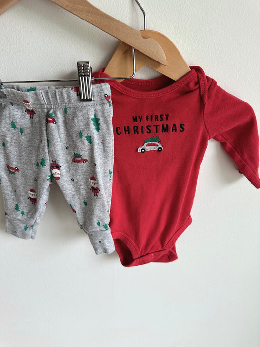 My First Christmas Set / 0-3m