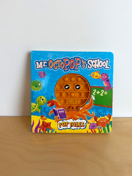 Mr. Octopop's School Book / 0-3 years (No Shipping)