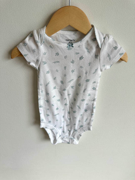 Blue Leaf Bodysuit / 9m