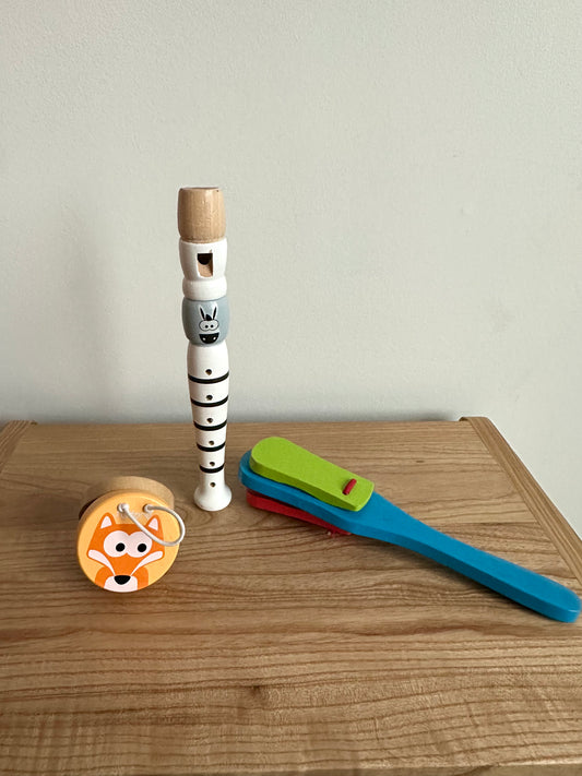 Three Musical Instruments (No Shipping)