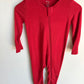 Kyte Red Bamboo Jumpsuit or Sleeper / 18-24m
