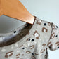 Jax + Lennon Bamboo Grey Animal Print T-shirt / 18-24m