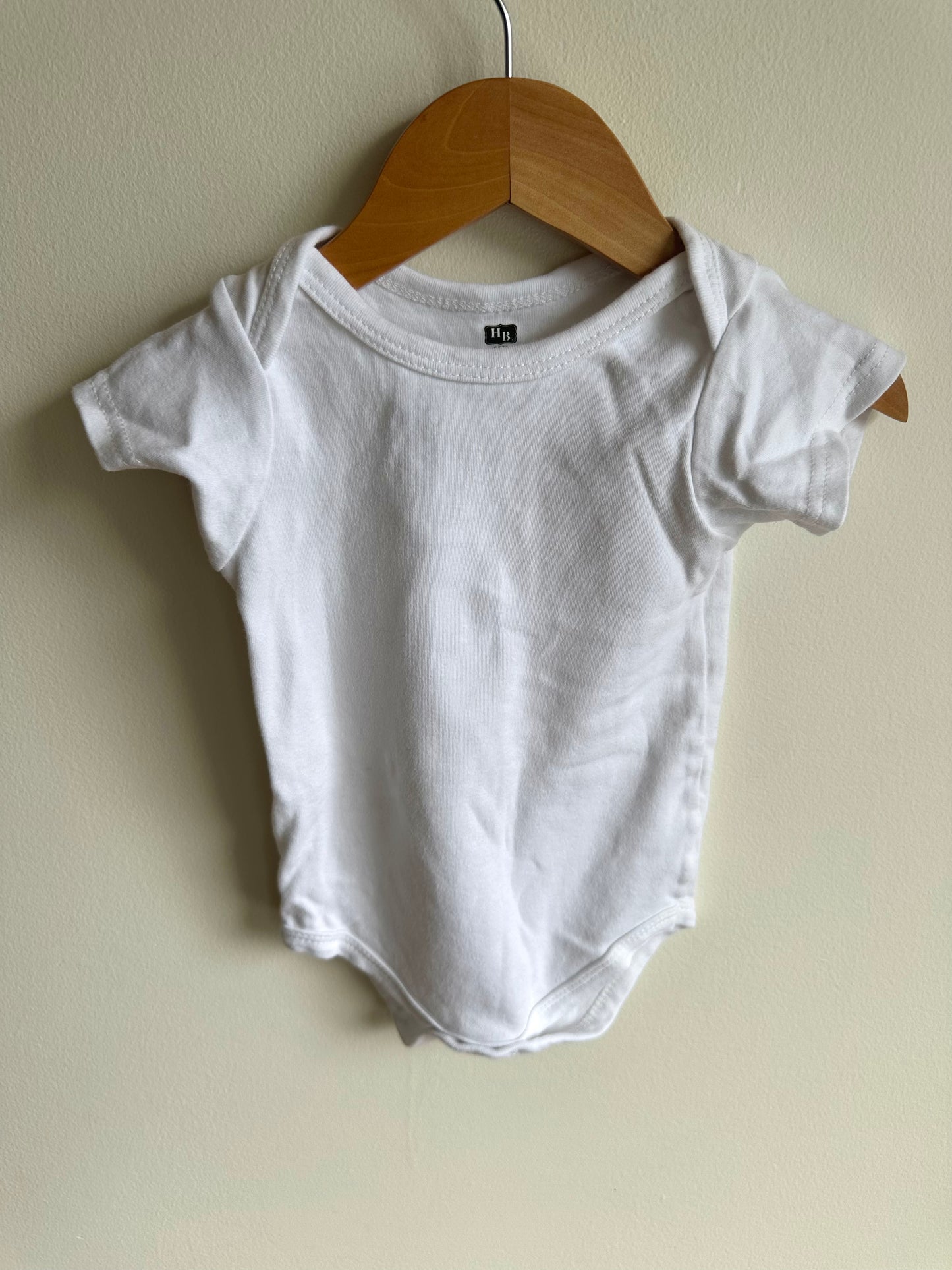 Set of 3 White Bodysuits / 18m