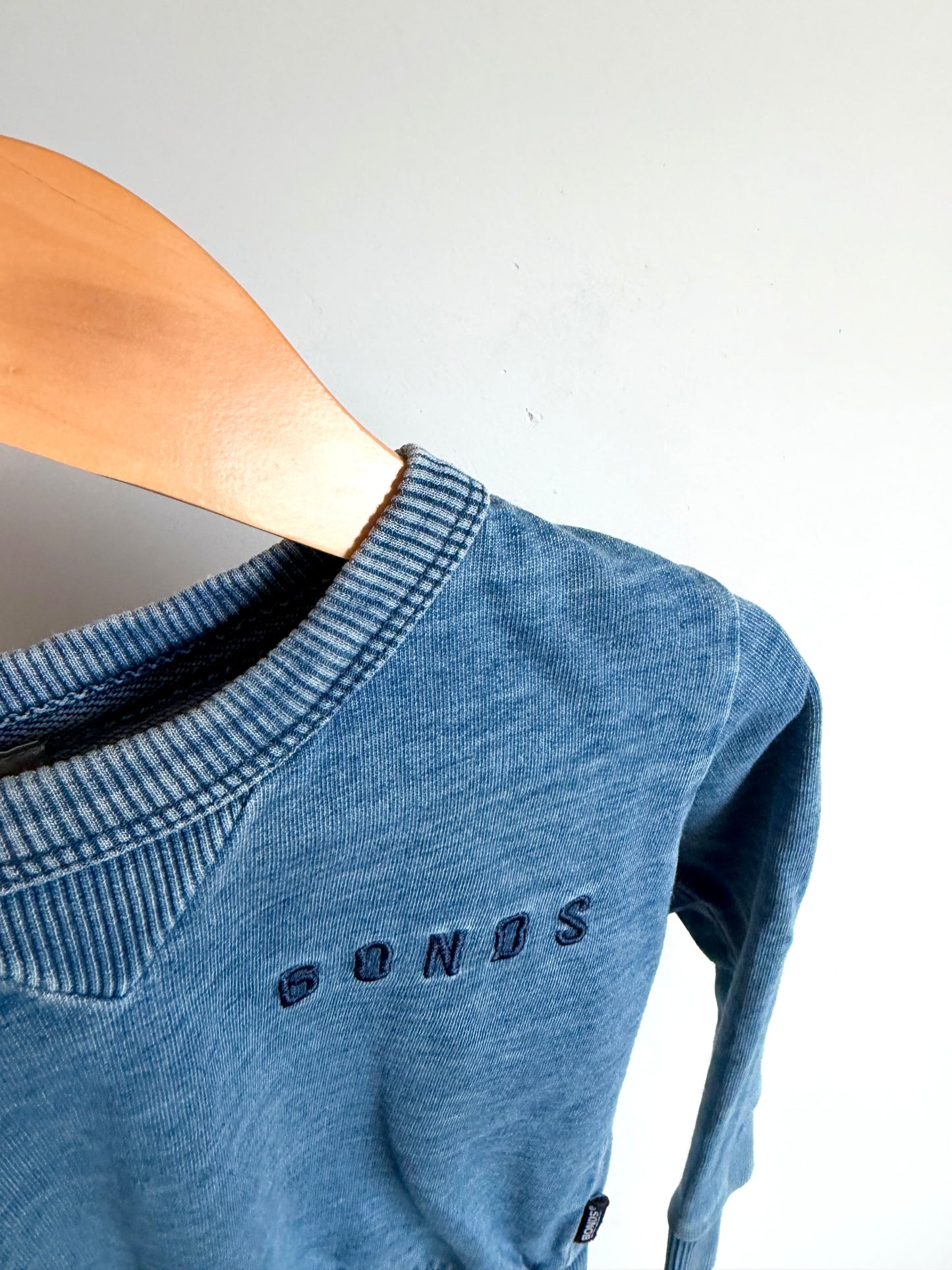 Bonds Denim Look Crewneck / 18-24m