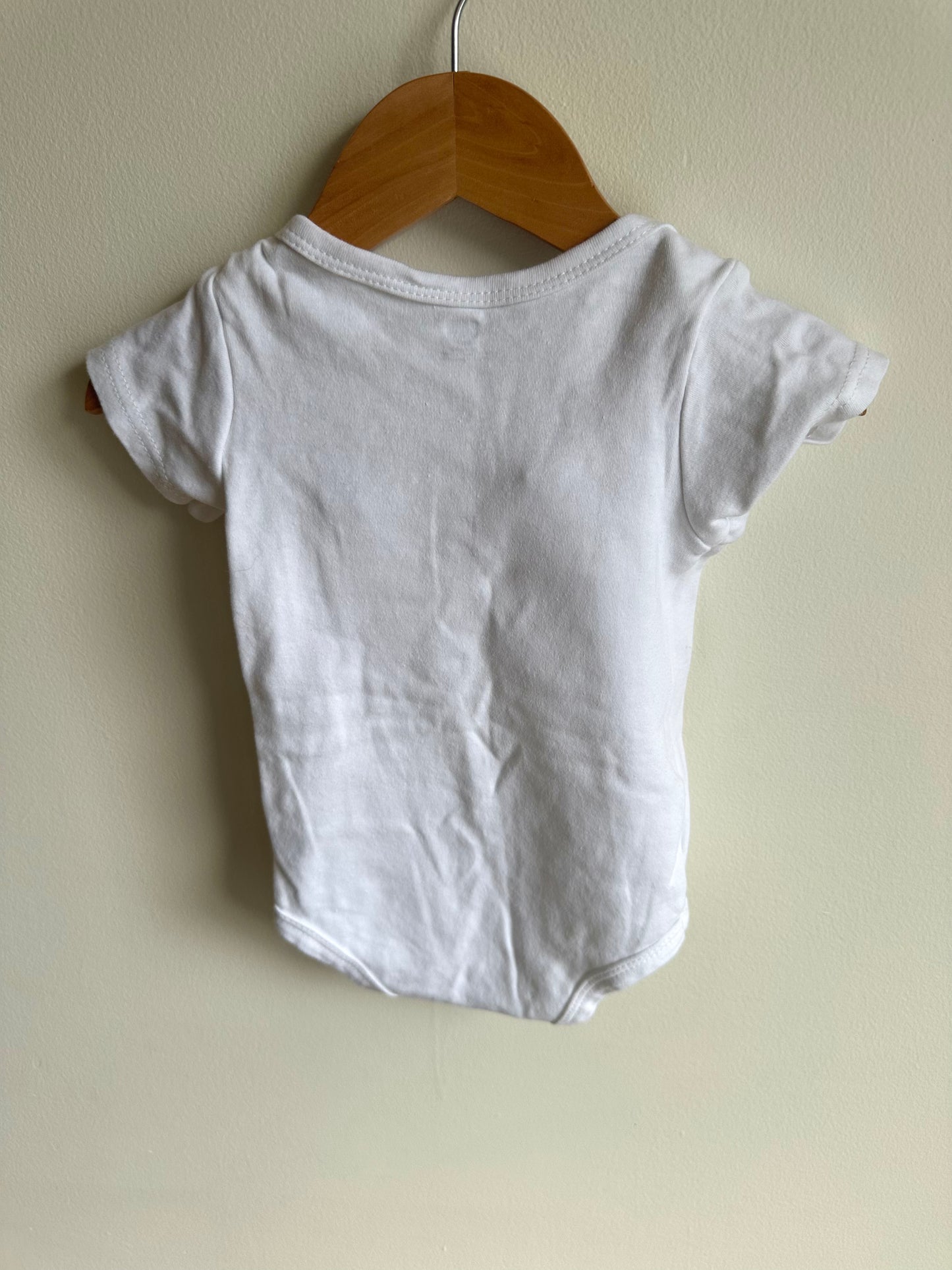 Set of 3 White Bodysuits / 18m