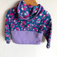North Face Purple Fleece Zip Hoodie / 2T