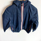 Peekaboo Beans Navy Light Rain Jacket / 3T