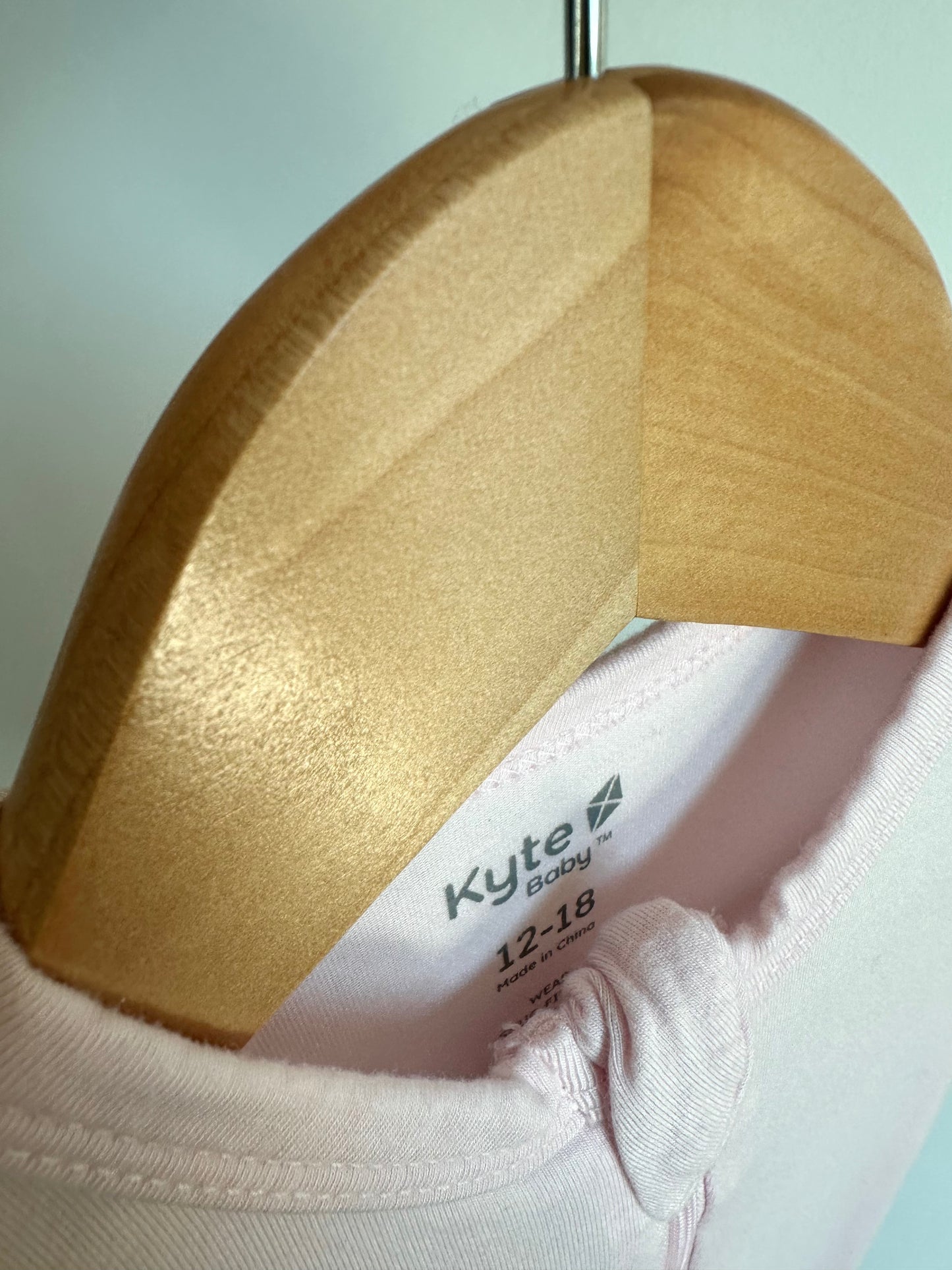 Kyte Soft Pink Jumpsuit or Sleeper / 12-18m