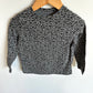 Heart Grey Animal Print Top / 3T