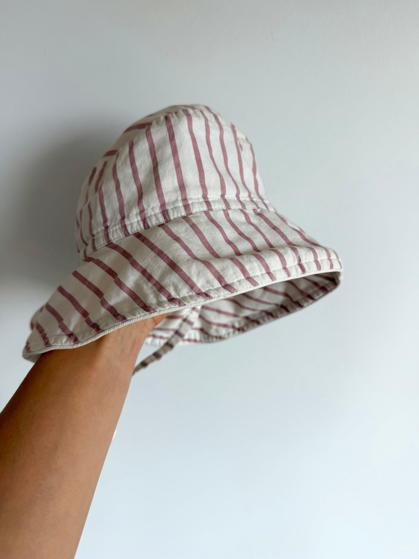 Pehr Rouge Striped Sun Hat / 12-18m
